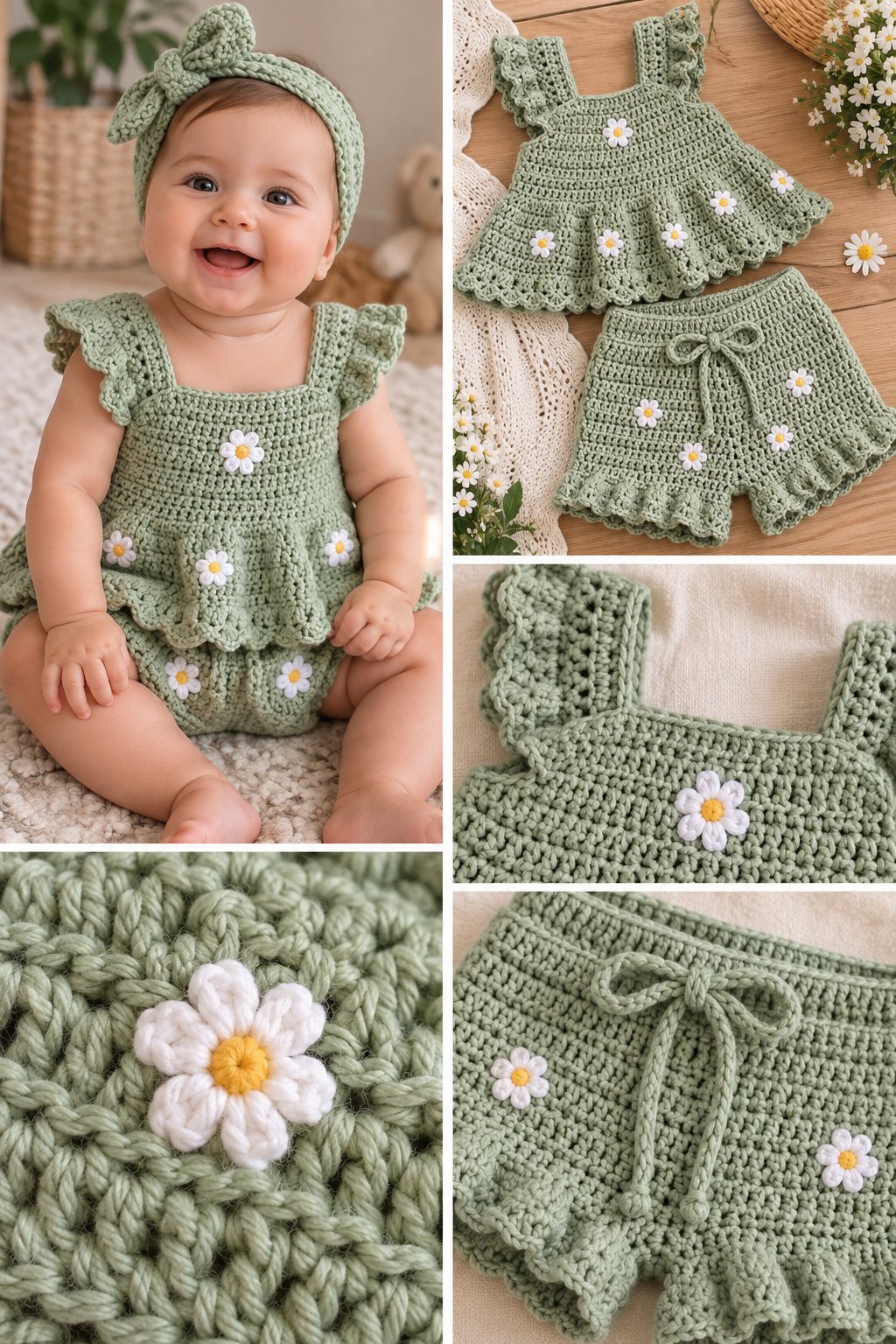 CROCHET BABY OUTFIT PATTERN