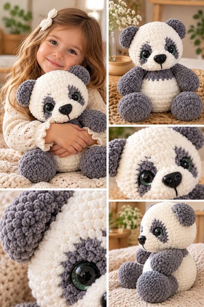 Baby Panda Crochet Pattern Cute Amigurumi Panda Guide